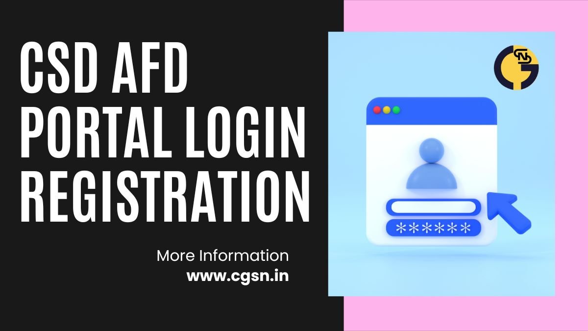 CSD AFD Login Registration
