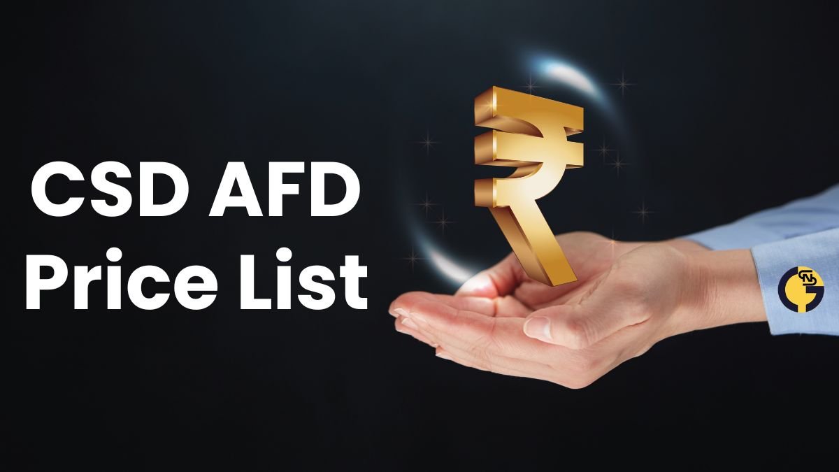 Get the Latest CSD AFD Price List