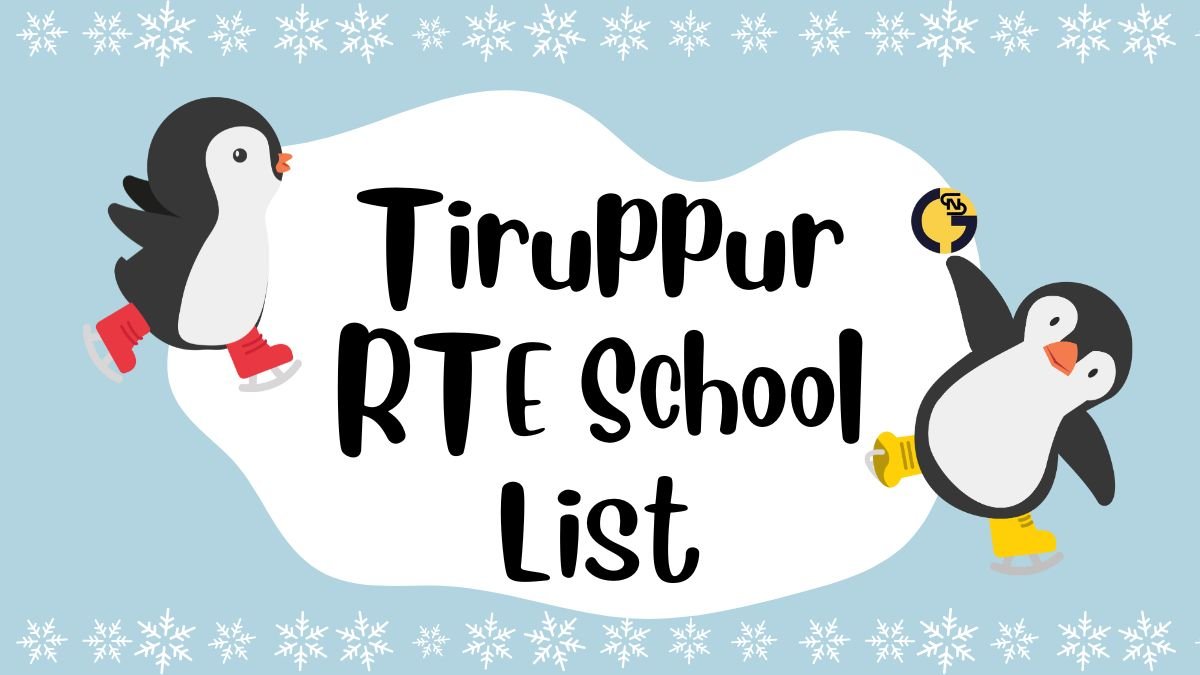 RTE School in Tiruppur