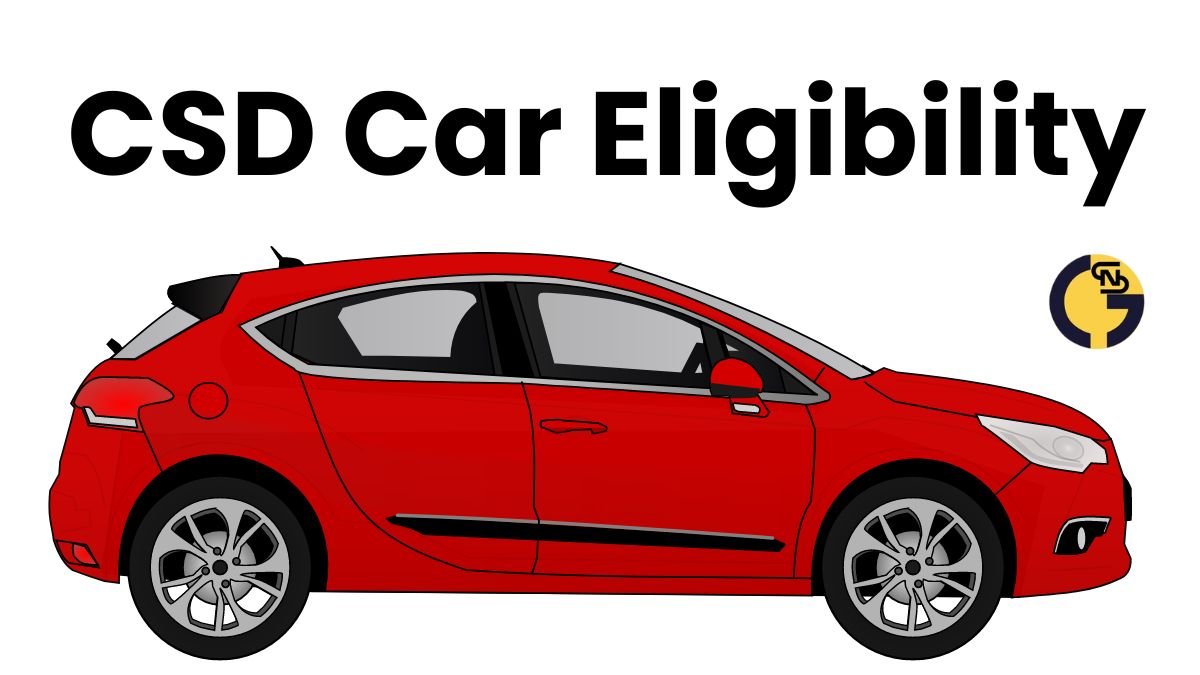 CSD Car Eligibility