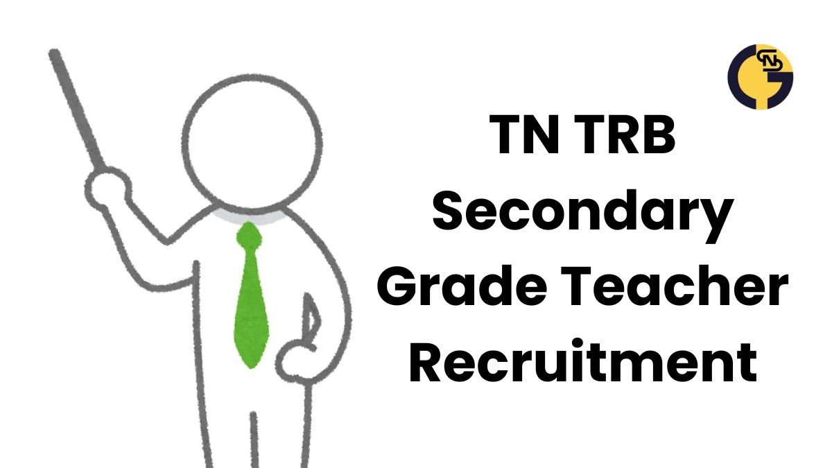 TN TRB Secondary Grade Teacher Recruitment