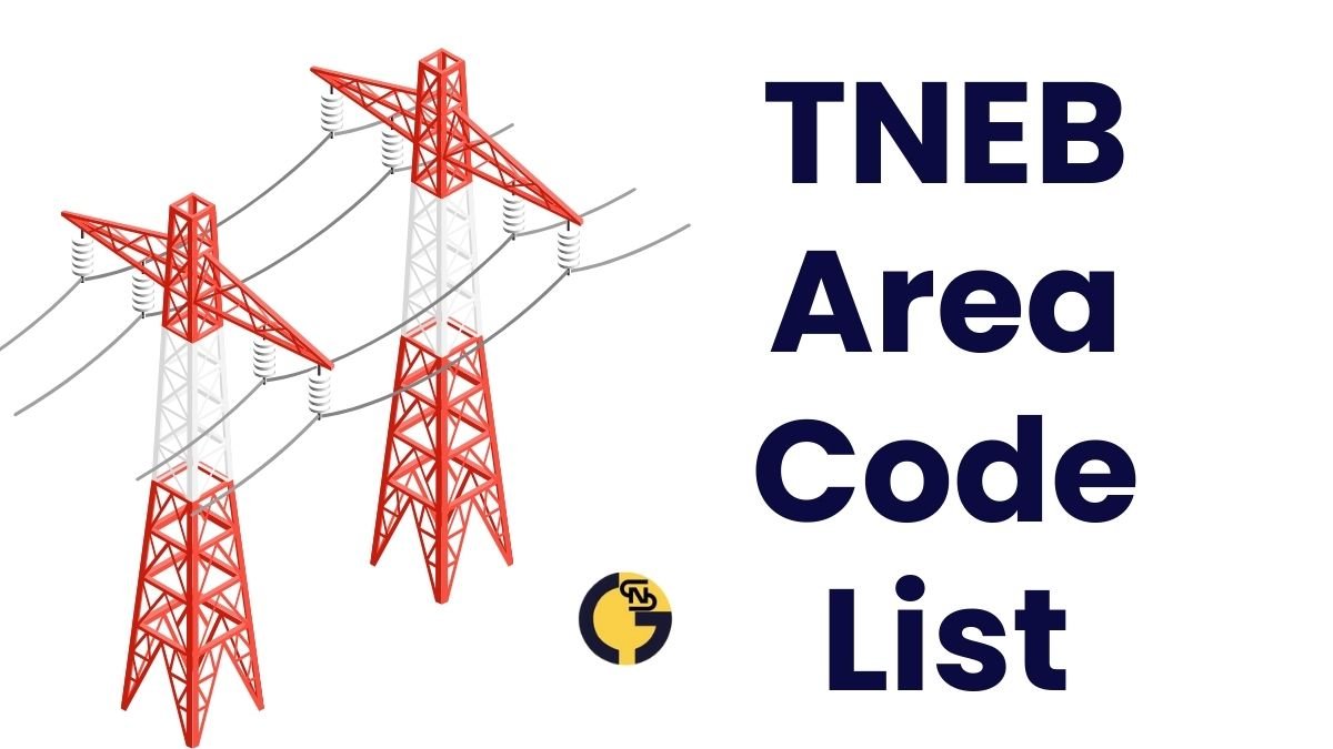 TNEB Area Code List