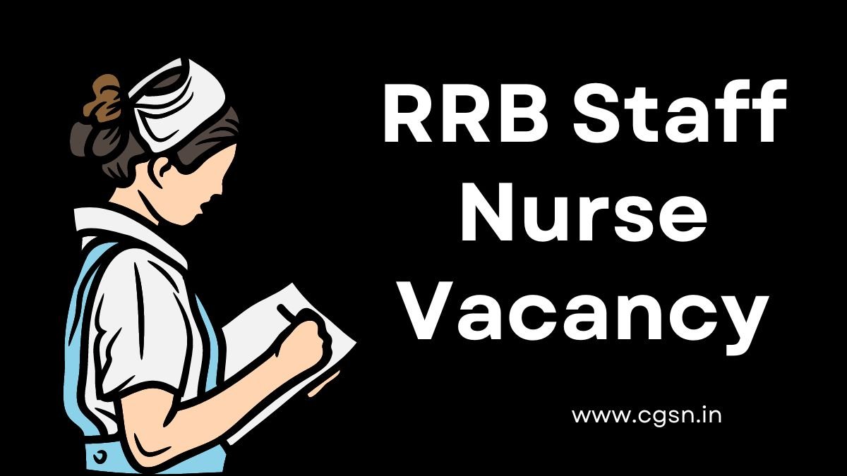 RRB Staff Nurse Recruitment