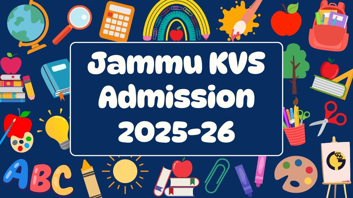 Jammu KVS Online Admission 2025-26