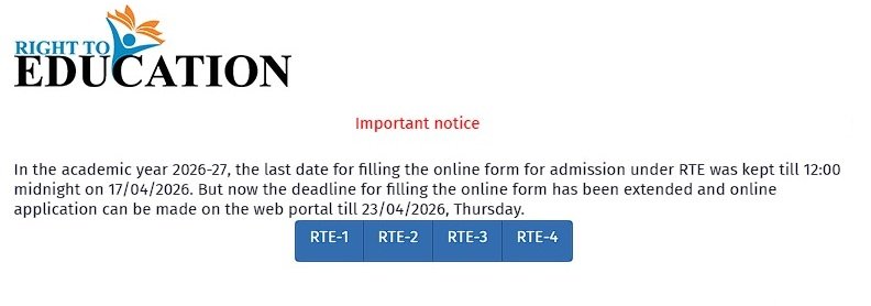 Gujarat RTE Admission List 2026-27 PDF