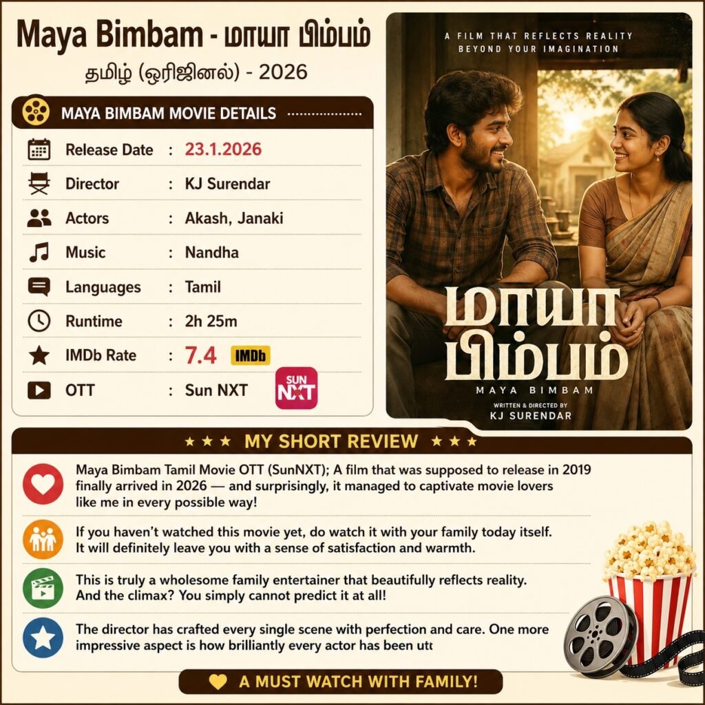 Maya Bimbam Jan 2026