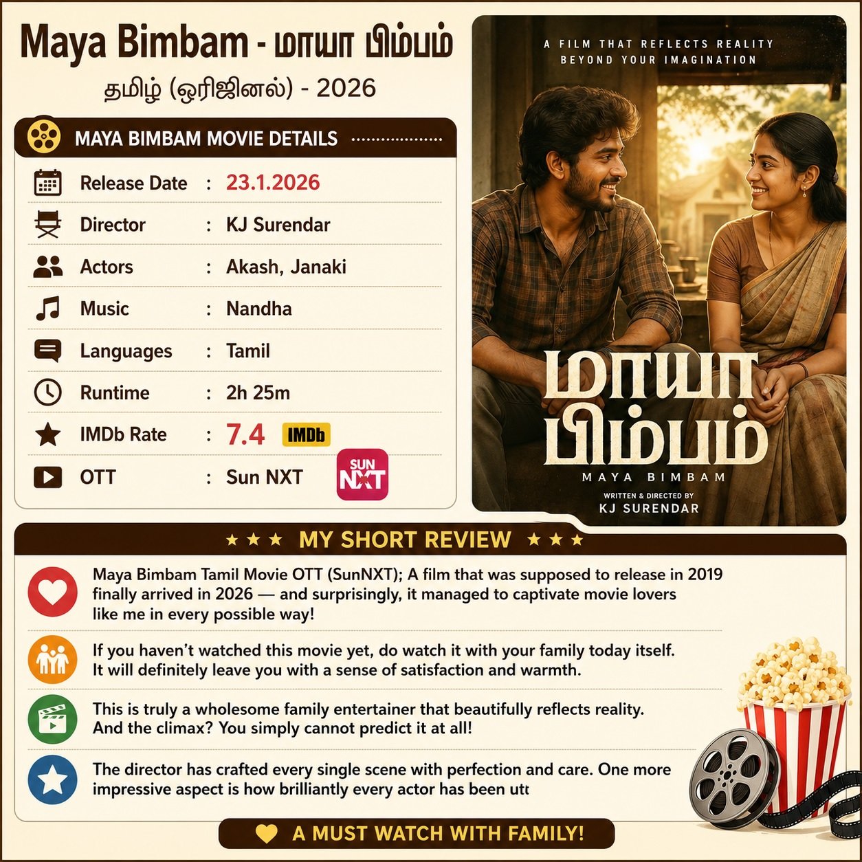 Maya Bimbam Jan 2026